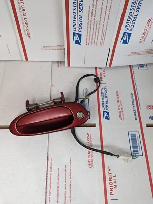 LEXUS SC300 SC400 1992-2000 MANIJA EXTERIOR PUERTA CONDUCTOR DELANTERA IZQUIERDA ROJO OEM Foto 1 de 4