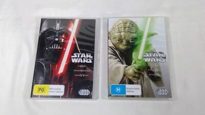 Star Wars Trilogy Double DVD Bundle - Original and Prequels (Missing Ep. V) - image 1 of 3