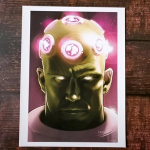 Brainiac PRINT POSTER 12 X 16" DC COMICS - COVER VILLIANS PORTRAITS - Bild 1 von 2