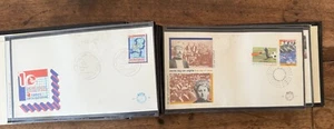 Album pour FDC, 1er jour, documents, cartes postales, lettres,vieux papiers etc - Imagen 1 de 9