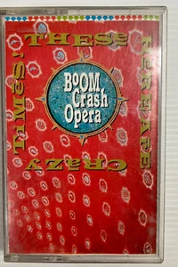 Boom Crash Opera These Here Crazy Times Music Cassette Tape 256895-4 wea 1989 OG - Picture 1 of 24
