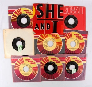 Alabama 45 rpm Single, Lot of 9, All EX, Close Enough to Perfect, Roll On + - Picture 1 of 5