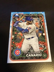 2024 Topps Holiday - #H86 Alexander Canario (RC) - Picture 1 of 1