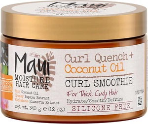 Curl Quench + Hydrating Coconut Oil Curl Smoothie Hair Mask for Curly Hair 340G| - Picture 1 of 12