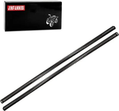 2pcs Black Motion Heavy Duty Front Fork Springs fit for Honda CRF100F 2004-2013 - Image 1 of 4