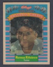 1991 Kellogg's 3-D Baseball Greats #6 Harmon Killebrew Minnesota Twins - Mint