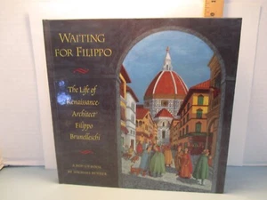 POPUP book WAITING FOR FILIPPO (BRUNELLESCHI) by Michael Bender Chronicle 1995 - Imagen 1 de 13