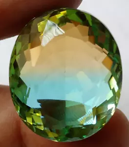 AAA+ Large Tourmaline 79.20 Ct. Oval Faceted Cut Loose Gemstone Gifts For Women - Picture 1 of 6