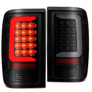 Luces traseras LED negras Smoke C-Bar para Ford Ranger 1993-1997 1 par - Imagen 1 de 9