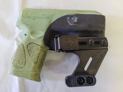  KAHR P380 IWB Ulticlip w/CRUX System Minimal ambi Concealed Carry Holster  - Image 1 of 4