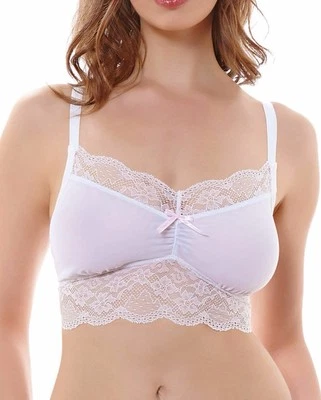 NUEVO BRALETTE FREYA 1010 FRANCIES SIN CABLES BLANCO TAMAÑO MEDIANO Foto 1 de 2