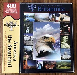 Springbok 400 Piece Family Puzzle - America the Beautiful - COMPLETE!