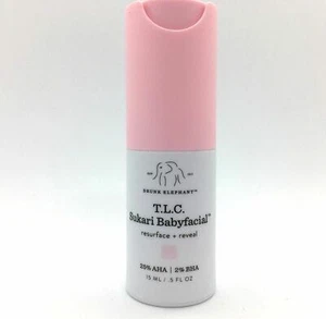 Drunk Elephant T.L.C. Sukari Babyfacial 15mL AHA BHA Exfoliator – New - Picture 1 of 5