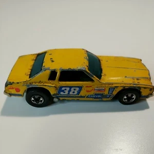 Hot Wheels Redlines Chevy Stock Car #38, Yellow, Hong Kong, 1974 - Picture 1 of 6