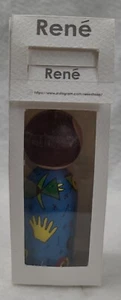 Rene Wooden Peg toy figurine handpainted from turkey 3.5 inches - Picture 1 of 5