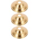  3pcs Brass Lamp Finial Base Lamp Finial Holder Sturdy Pendant Light Bedside