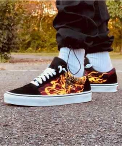 Vans Old Skool Samurai Rising Herren Freizeit Sneaker Skateschuhe - Bild 1 von 11