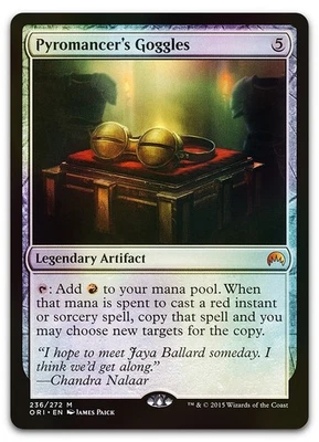 Pyromancer's Goggles #236 (Foil) (LP) Magic Origins ORI Magic MTG - Image 1 of 2
