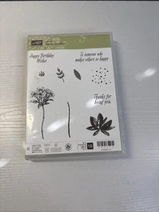 Stampin'Up! Juego de sellos fotopolímero AVANT-GARDEN NUEVO - Imagen 1 de 5