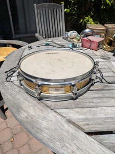 PEARL BRASS SHELL 14x3.5 Snare Drum - Picture 1 of 5