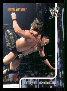 2002 Fleer WWE Royal Rumble #50 The Rock - Picture 1 of 2