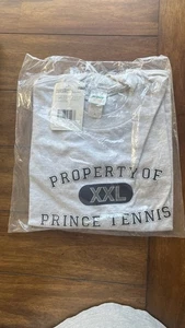 Camiseta de tenis Prince de colección para hombre propiedad de Prince tenis años 90 talla grande nueva - Imagen 1 de 4