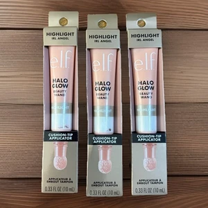 e.l.f. Halo Glow Beauty Wand Highlight 'IRL Angel' .33 fl oz. 3 Pack! NIB 🔥 - Picture 1 of 3