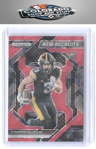 Selecciones del draft de Panini Prizm 2024 #NR-CDN Cooper Dejean nuevos reclutas Red Ice - Imagen 1 de 2