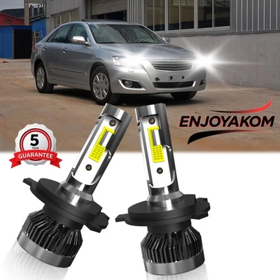 For Toyota Camry 1983-1999 6000K LED Headlight Bulbs High Low Beam Kit 2Pcs - Изображение 1 из 4