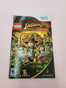 LEGO Indiana Jones The Original Adventures (Nintendo Wii) Manual Only - Picture 1 of 2