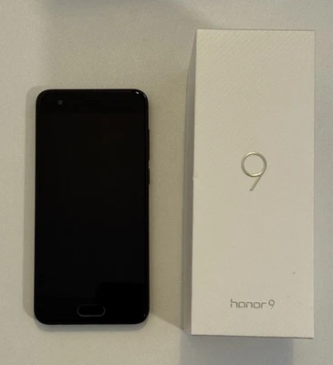 Huawei Honor 9 Smartphone 64GB Android Handy schwarz OVP sehr gut - Bild 1 von 4