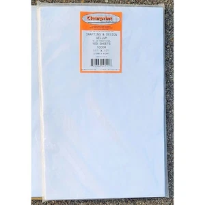Clearprint Zeichnung/Design 1000H Pergament 11" x 17" 100 Blatt VERSIEGELT - Bild 1 von 3