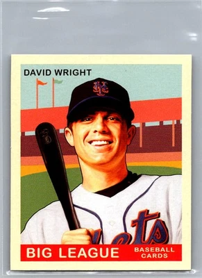 David Wright 2007 Upper Deck Goudey / Red Backs New York Mets #136 - Image 1 of 2