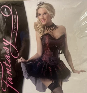Costume Halloween Bambina Saloon Nuovo - Taglia Small/Media 2-8 - Sexy - Foto 1 di 3