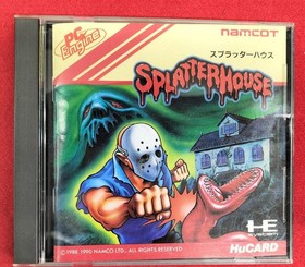 Pc Engine Hucard Software Splatterhouse Namcot FLz00