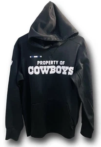 DALLAS COWBOYS Nike Hoodie Sweatshirt Dri-Fit/Training/NFL/Black Sz M Property - Picture 1 of 5