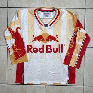 Rare Red Bull Roller Hockey Game Jersey Men's Size Large Van Villet #52 5ivehole - Picture 1 of 19