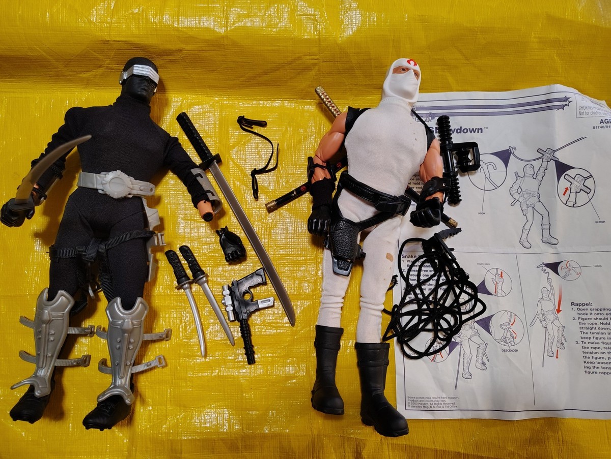 Snake Eyes G.I. Joe Military & Adventure Action Figures 1996