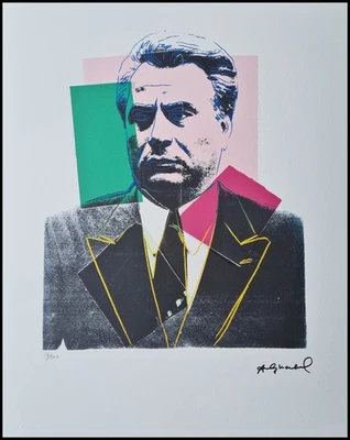 ANDY WARHOL * John Gotti * 50 x 40 cm * signed lithograph * limited # 16/200 - Bild 1 von 4