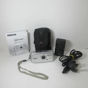 Pentax Optio W10 6.0 MP 3x Optical Zoom Waterproof Digital Camera + Charger - Picture 1 of 18