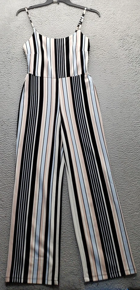 Mono MaterialGirl para mujer mediano multicolor a rayas correas de espagueti cremallera trasera Foto 1 de 4