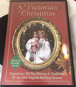 A VICTORIAN CHRISTMAS DVD OOP RARE DOCUMENTARY FEASTING GAMES SNOW BACK IN TIME - Picture 1 of 2