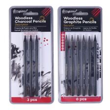 Durable Woodless Charcoal Pencil for Kid Beginners Art Student