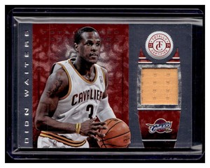 2013-14 Totally Certified Materials Red #150 Dion Waiters Jersey CAVALIERS /199 