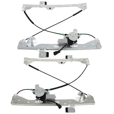 For Cadillac Escalade ESV 2007-2014 Pair Rear Window Regulator & Motor Assembly - Imagem 1 de 4