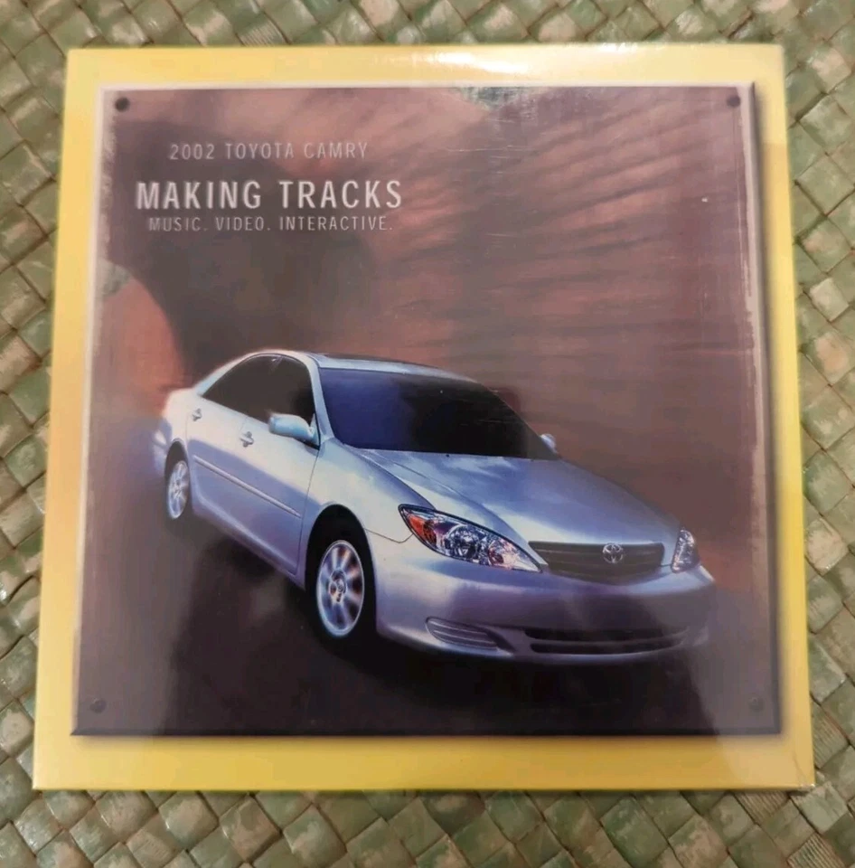 Toyota Camry 2002 MAKING TRACKS  Music Video Interactive Enhanced CD NEW SEALED - Image 1 of 4