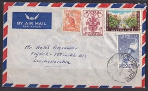 AUSTRALIA. 1957/Adelajda, envelope/mixed franking. - Picture 1 of 2