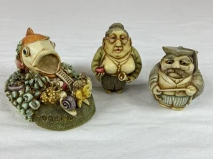 LOTE de esculturas artísticas caprichosas Harmony Kingdom, Gill, Mind Mender y rompecabezas - Imagen 1 de 22