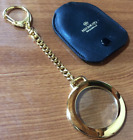 MIKIMOTO INTERNATIONAL Loupe Key Holder Key Charm Magnifying Glass