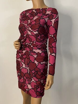 Marc Jacobs连衣裙4长袖褶皱%人造丝 — 第 1/4 张图片